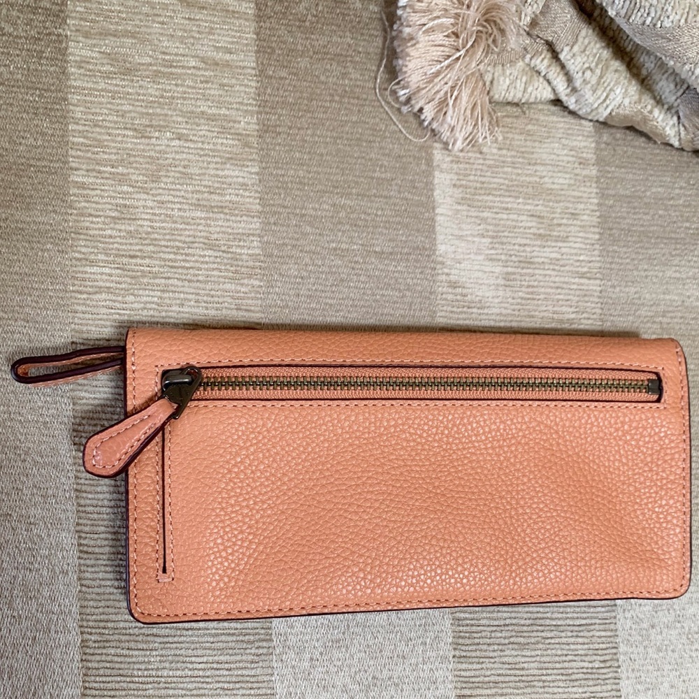 Coach Slim Wallet With Prairie Rivets - Picture 3 of 4